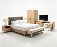 Conjunto de móveis de hotel personalizados